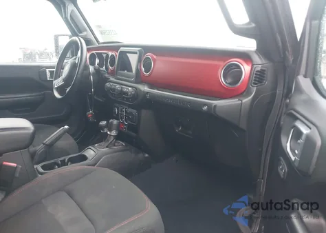 2021 Jeep Wrangler Unlimited Rubicon 4X4 из США, поврежденный, VIN 1C4HJXFN3MW656983